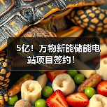 5亿!万物新能储能电站项目签约!(图2) 5亿!万物新能储能电站项目签约!(图2)