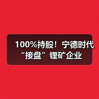 100%持股!宁德时代“接盘”锂矿企业(图2) 100%持股!宁德时代“接盘”锂矿企业(图2)