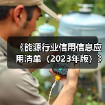 《能源行业信用信息应用清单(2023年版)》政策解读(图3) 《能源行业信用信息应用清单(2023年版)》政策解读(图3)