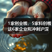 1家创业板、5家科创板 这6家企业拟冲刺沪深主板(图4) 1家创业板、5家科创板 这6家企业拟冲刺沪深主板(图4)