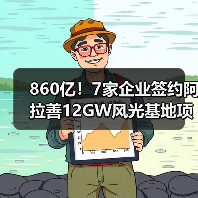860亿!7家企业签约阿拉善12GW风光基地项目(图3) 860亿!7家企业签约阿拉善12GW风光基地项目(图3)
