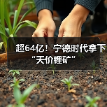 超64亿！宁德时代拿下“天价锂矿”（图2）