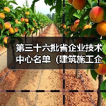 第三十六批省企业技术中心名单（建筑施工企业）出炉！（图1）