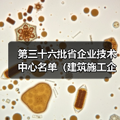 第三十六批省企业技术中心名单（建筑施工企业）出炉！（图4）