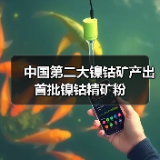 中国第二大镍钴矿产出首批镍钴精矿粉(图1) 中国第二大镍钴矿产出首批镍钴精矿粉(图1)