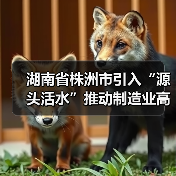 湖南省株洲市引入“源头活水”推动制造业高质量发展(图1) 湖南省株洲市引入“源头活水”推动制造业高质量发展(图1)