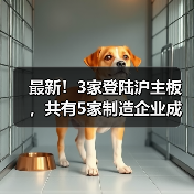 最新!3家登陆沪主板,共有5家制造企业成功上市(图1) 最新!3家登陆沪主板,共有5家制造企业成功上市(图1)