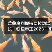 营收净利保持两位数增长!铁建重工2023一季度报告(图4) 营收净利保持两位数增长!铁建重工2023一季度报告(图4)