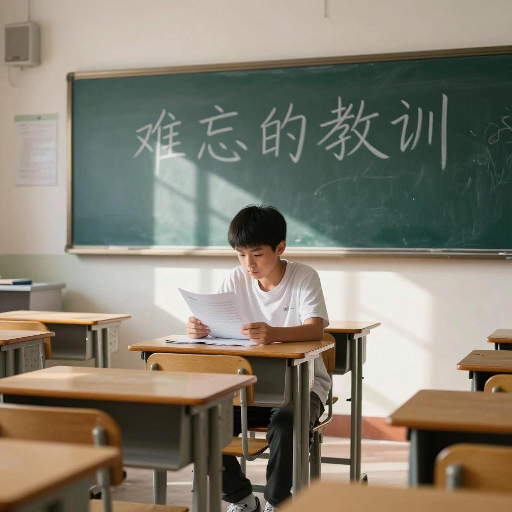 难忘的教训作文550字 难忘的教训作文550字第二张图