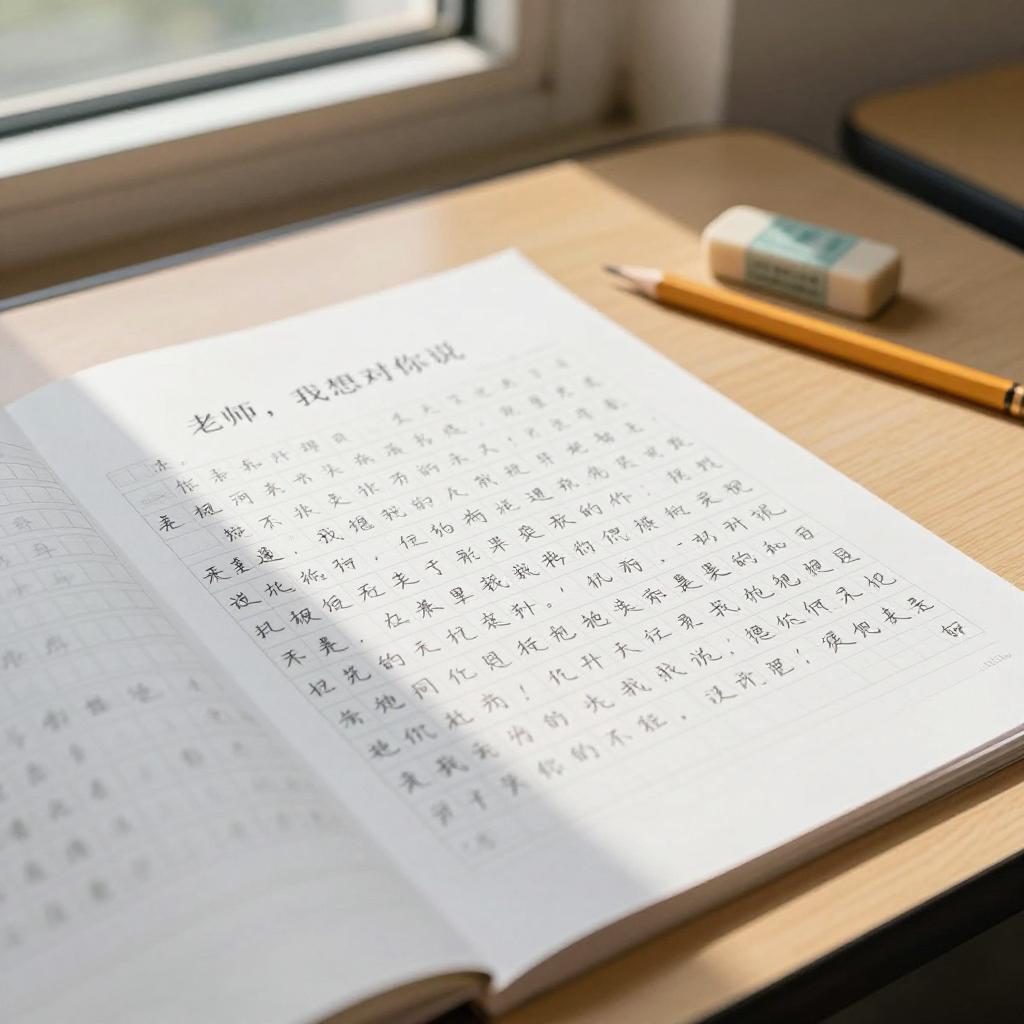 老师,我想对你说作文550字 老师,我想对你说作文550字第二张图