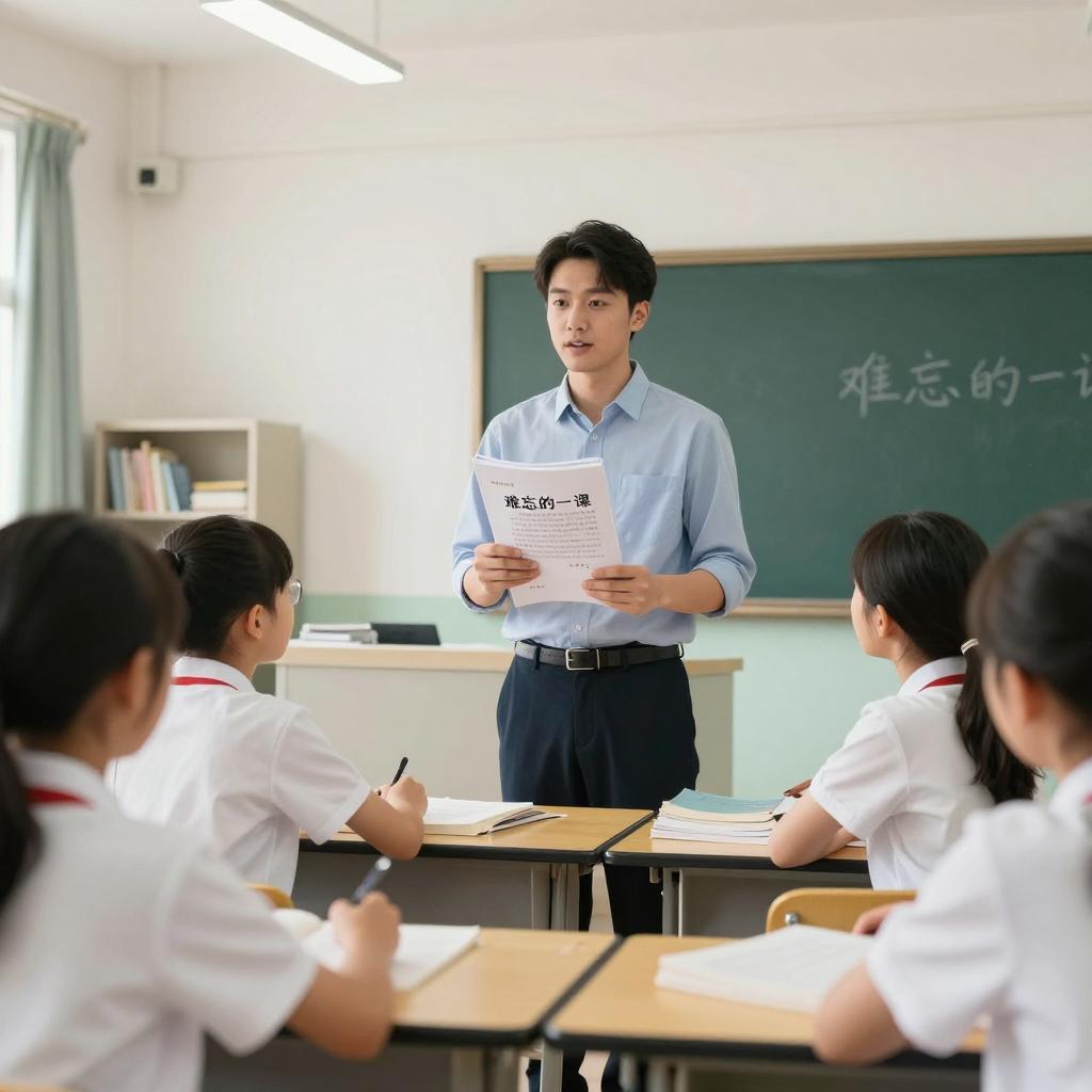 难忘的一课作文550字 难忘的一课作文550字第三张图