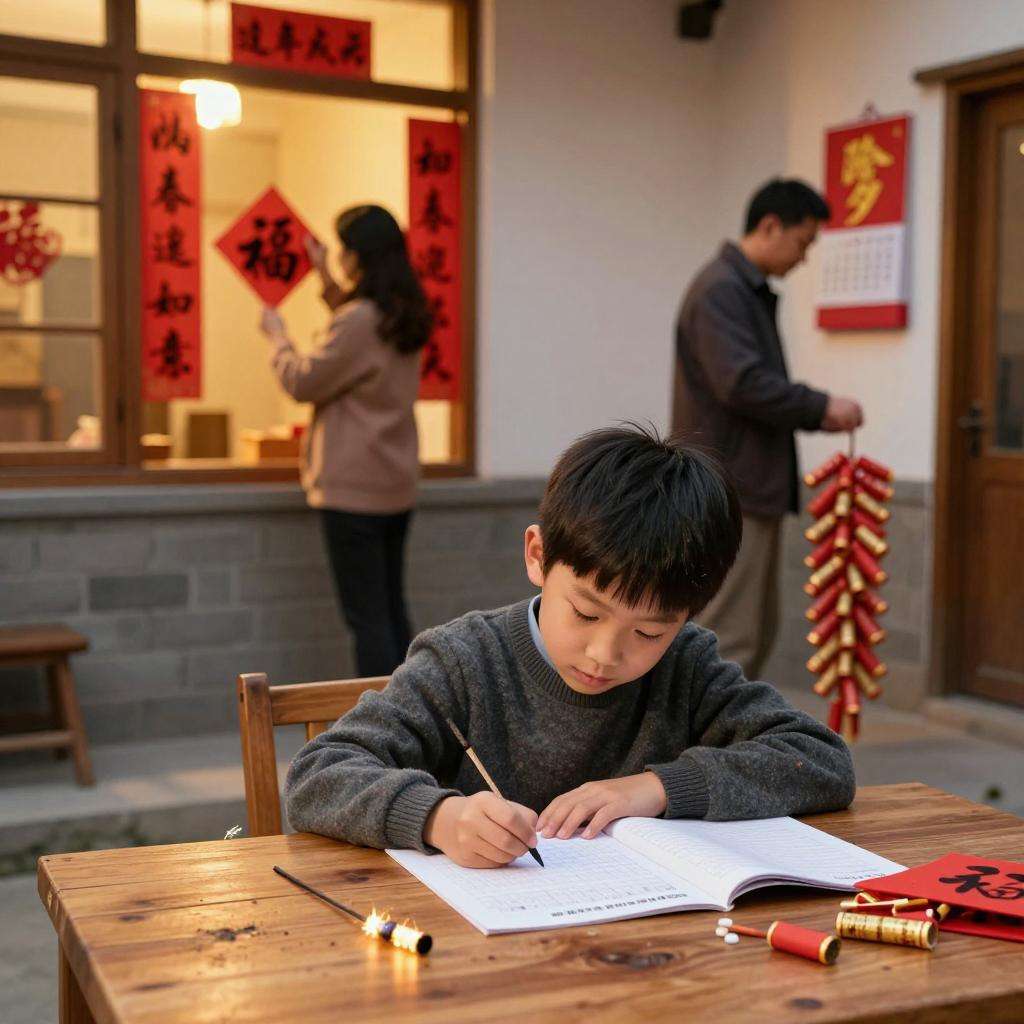 放烟花迎新年作文400字 放烟花迎新年作文400字第一张图
