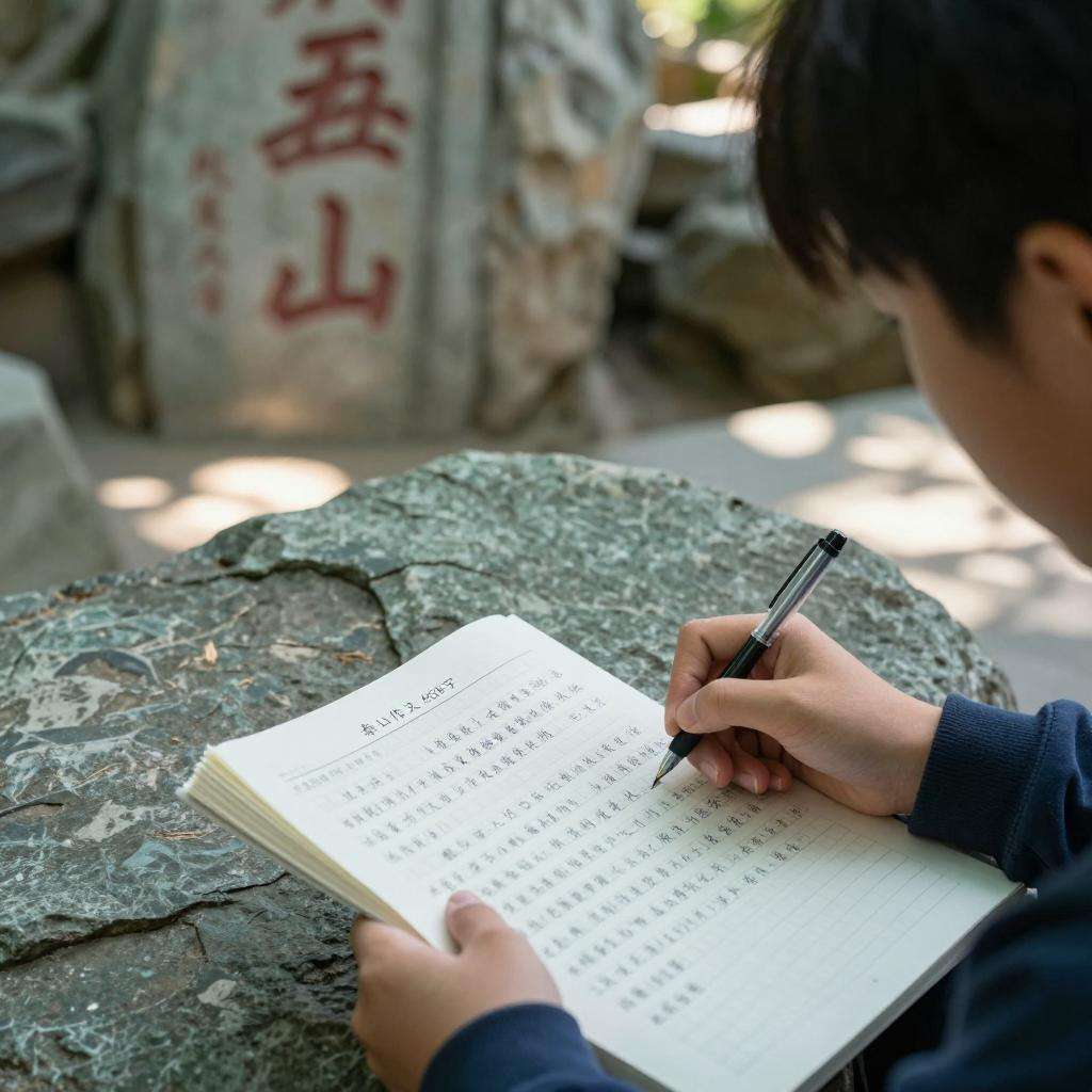 泰山作文450字 泰山作文450字第二张图