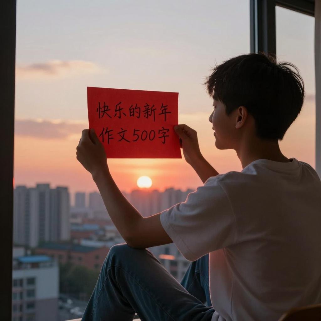 快乐的新年作文500字 快乐的新年作文500字第三张图