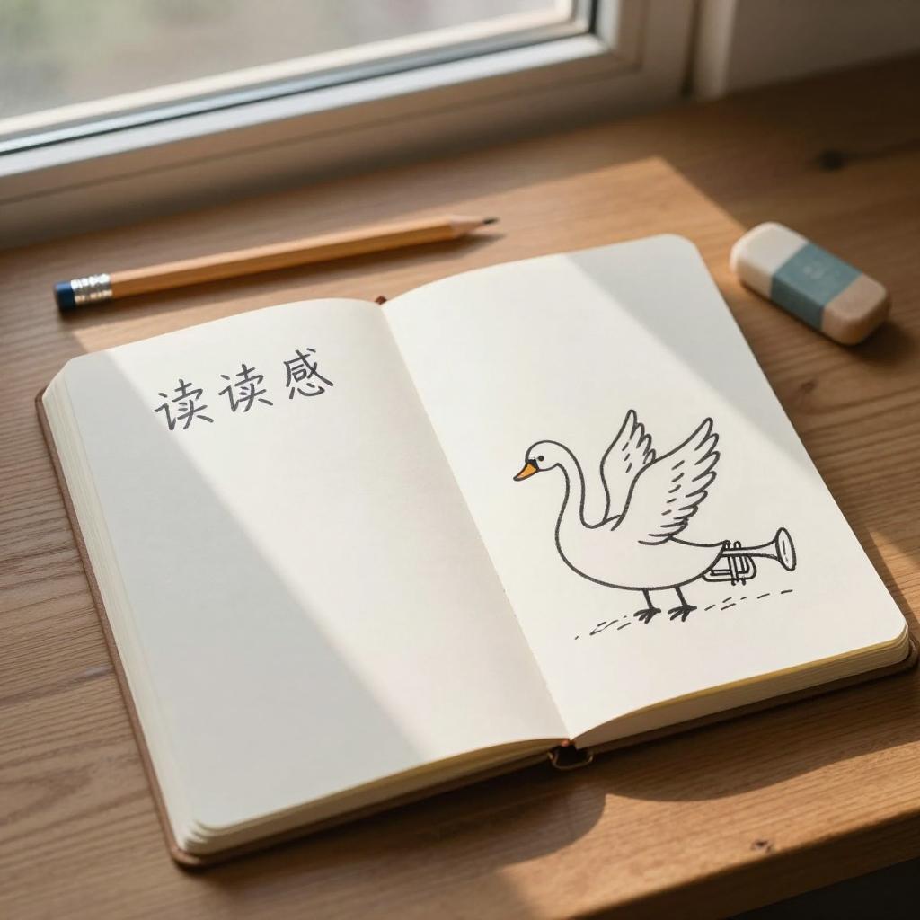 吹小号的天鹅的读后感250字 吹小号的天鹅的读后感250字第一张图