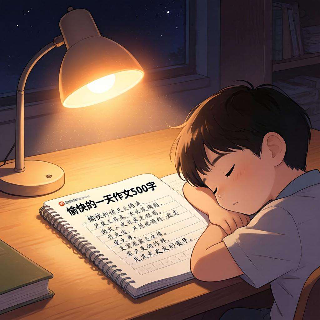 愉快的一天作文500字 愉快的一天作文500字第三张图