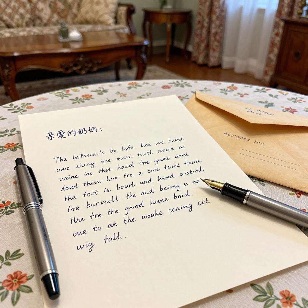 给奶奶的一封信200字作文 给奶奶的一封信200字作文第二张图