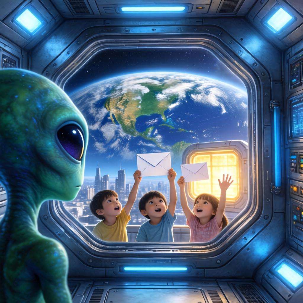 作文写给外星生物的一封信200字 作文写给外星生物的一封信200字第三张图
