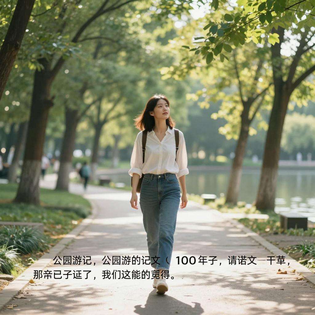 公园游记作文100字第三张图