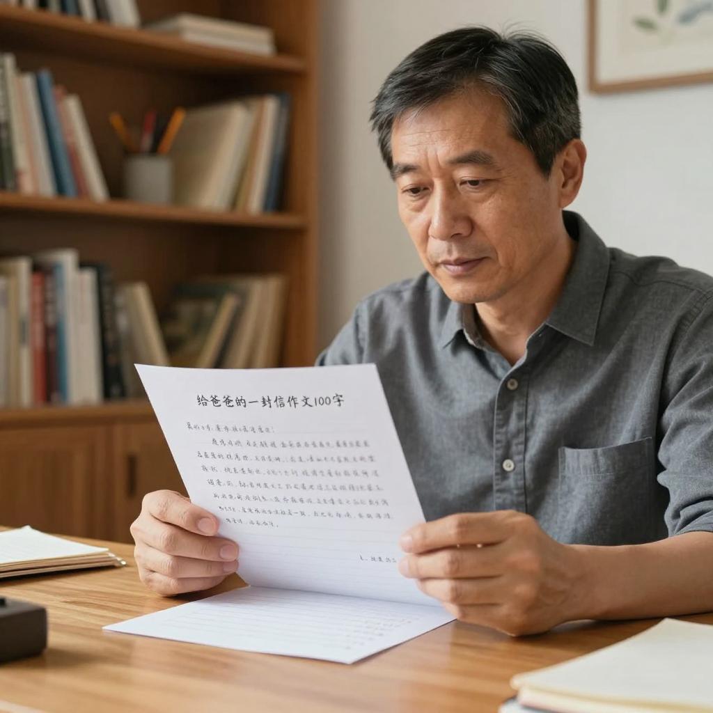 关于给爸爸的一封信作文100字 关于给爸爸的一封信作文100字第三张图