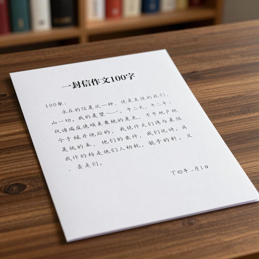 关于一封信作文100字 关于一封信作文100字第三张图