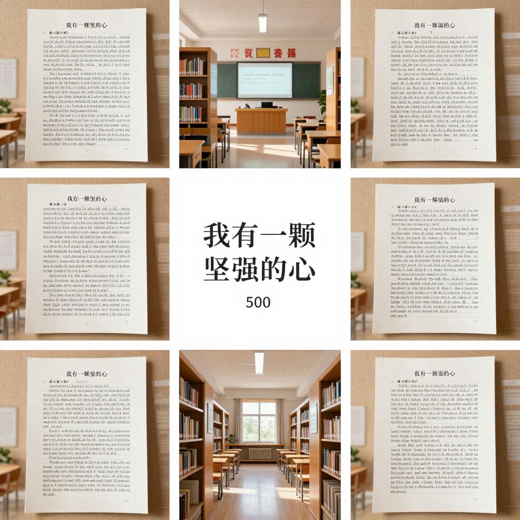 我有一颗坚强的心作文500字 我有一颗坚强的心作文500字第三张图