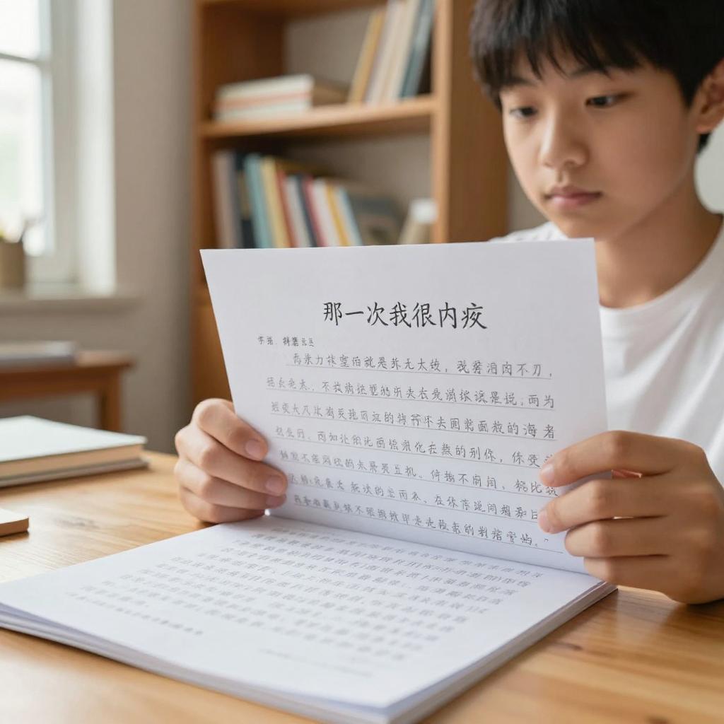 那一次我很内疚作文500字 那一次我很内疚作文500字第三张图