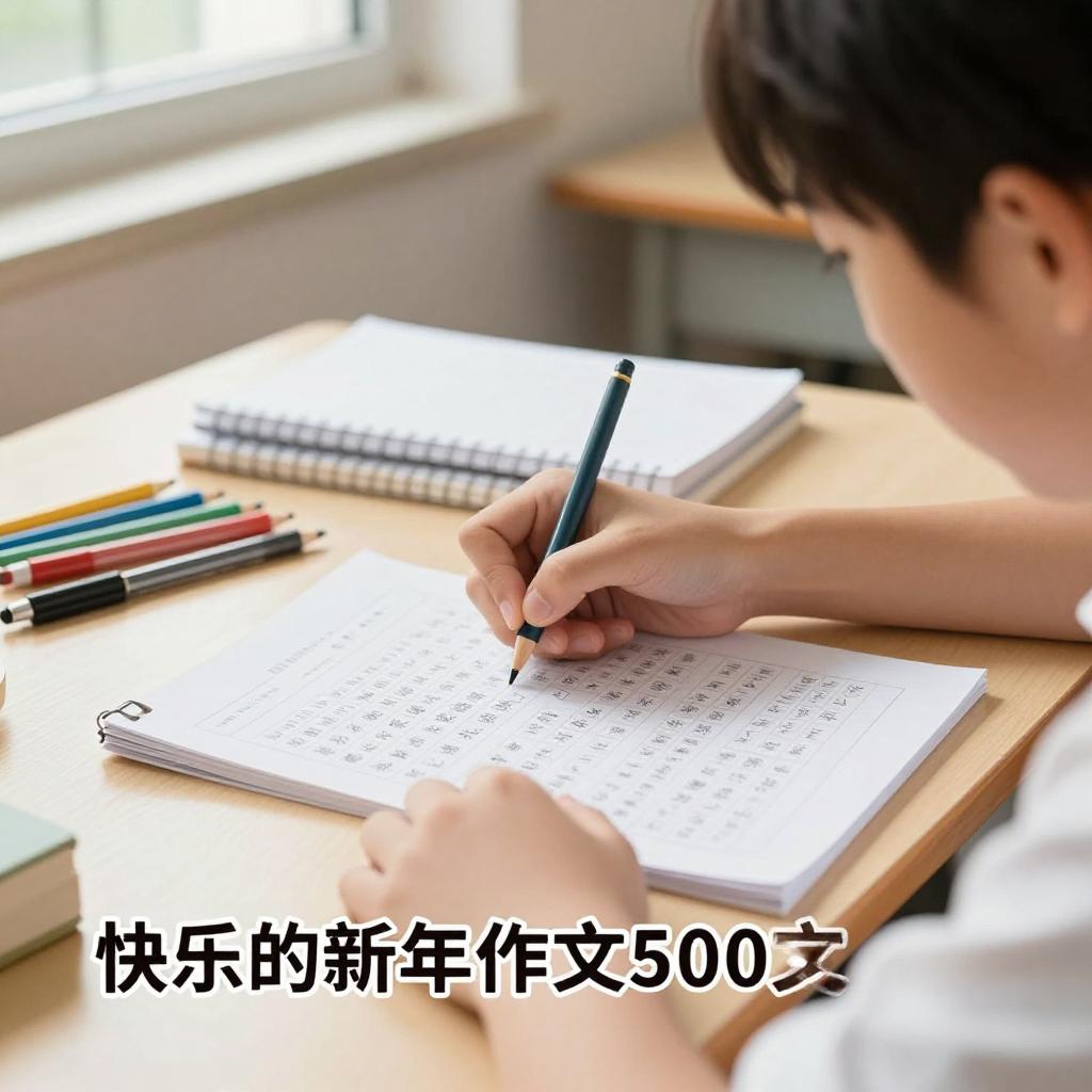 快乐的新年作文500字 快乐的新年作文500字第三张图
