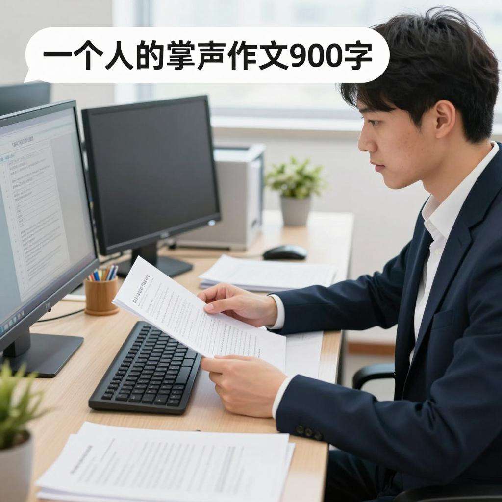 一个人的掌声作文900字 一个人的掌声作文900字第一张图