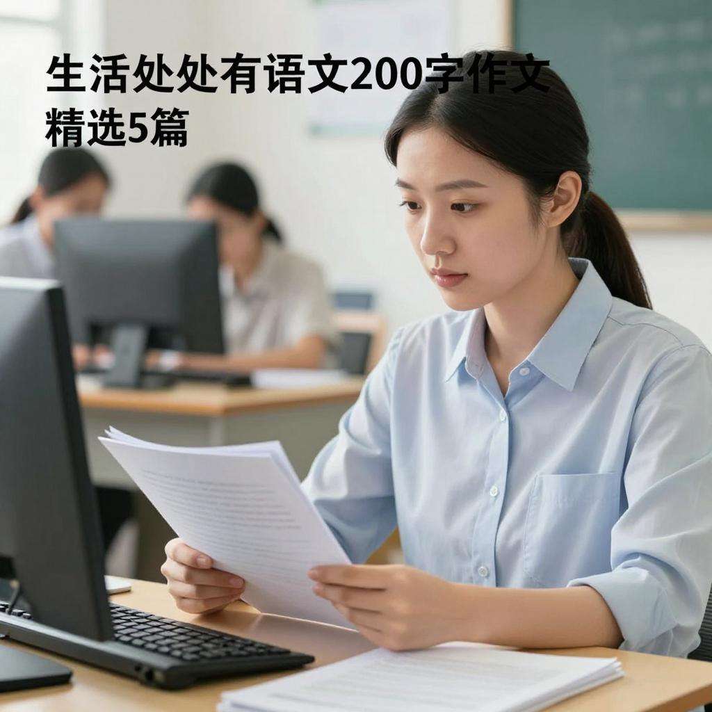 生活处处有语文200字作文(精选5篇) 生活处处有语文200字作文(精选5篇)第一张图