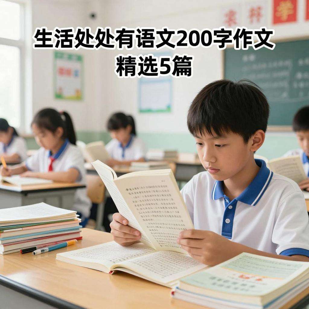 生活处处有语文200字作文(精选5篇) 生活处处有语文200字作文(精选5篇)第三张图