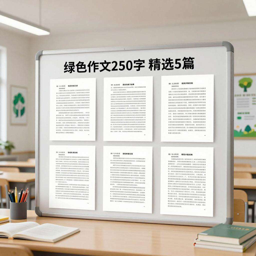 绿色作文250字(精选5篇) 绿色作文250字(精选5篇)第三张图