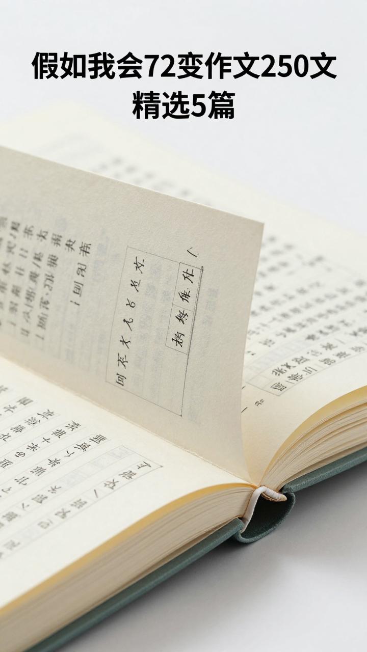 假如我会72变作文250字(精选5篇) 假如我会72变作文250字(精选5篇)第二张图