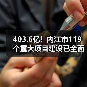 403.6亿！内江市119个重大项目建设已全面开启（图1）