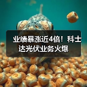 业绩暴涨近4倍！科士达光伏业务火爆