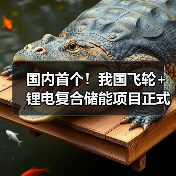 国内首个!我国飞轮+锂电复合储能项目正式投入运行(图1) 国内首个!我国飞轮+锂电复合储能项目正式投入运行(图1)