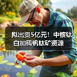 拟出资5亿元!中核钛白加码钒钛矿资源(图2) 拟出资5亿元!中核钛白加码钒钛矿资源(图2)