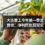 大连重工今年第一季度营收、净利同比双双实现增长(图2) 大连重工今年第一季度营收、净利同比双双实现增长(图2)