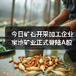 今日矿石开采加工企业宝地矿业正式登陆A股(图2) 今日矿石开采加工企业宝地矿业正式登陆A股(图2)