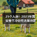 25个入选！2023年国家骨干冷链物流基地建设名单公布（图4）