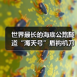 世界最长的海底公路隧道“海天号”盾构机刀盘顺利下井（图2）