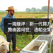 一周趣评：新一代算力路由器问世；造船业集齐“三颗明珠”（图2）