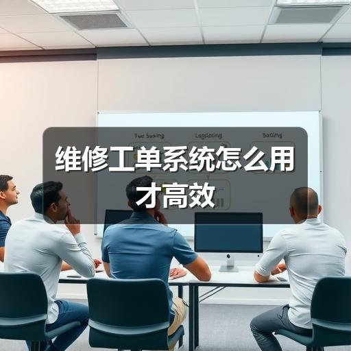 维修工单系统怎么用才高效