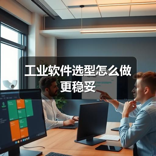 工业软件选型怎么做更稳妥