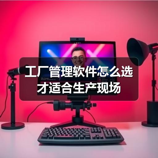 工厂管理软件怎么选才适合生产现场
