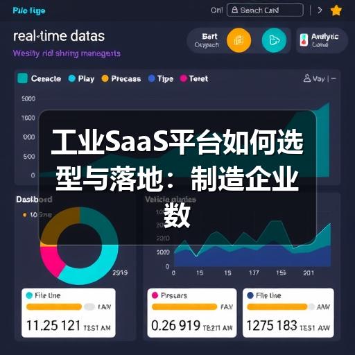 工业SaaS平台如何选型与落地：制造企业数字化的实用指南