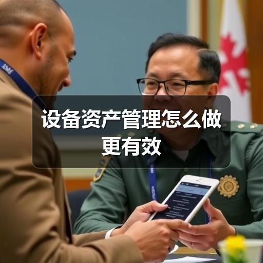 设备资产管理怎么做更有效