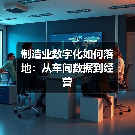 制造业数字化如何落地:从车间数据到经营决策的实用路径