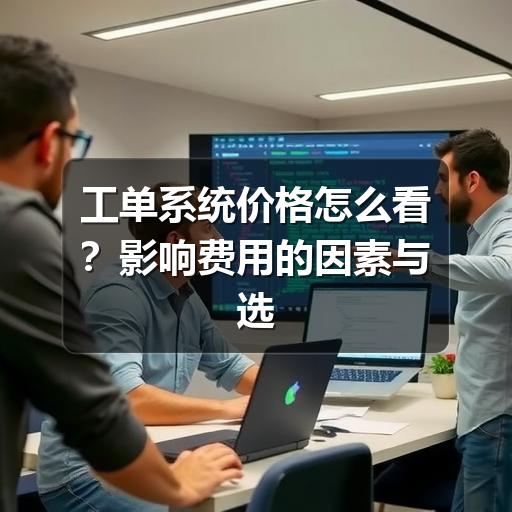 工单系统价格怎么看？影响费用的因素与选型建议