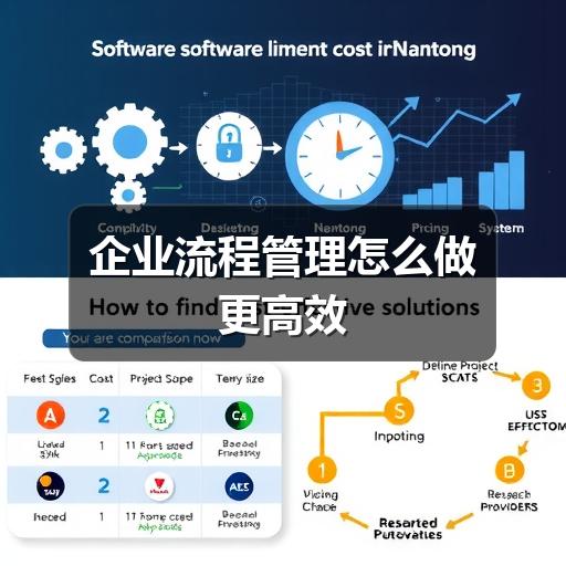 企业流程管理怎么做更高效
